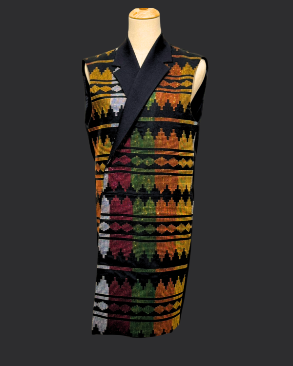 Inaul Sleeveless Trench Vest - Image 4