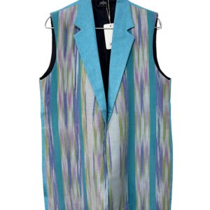 Long Vest - Ikat 1